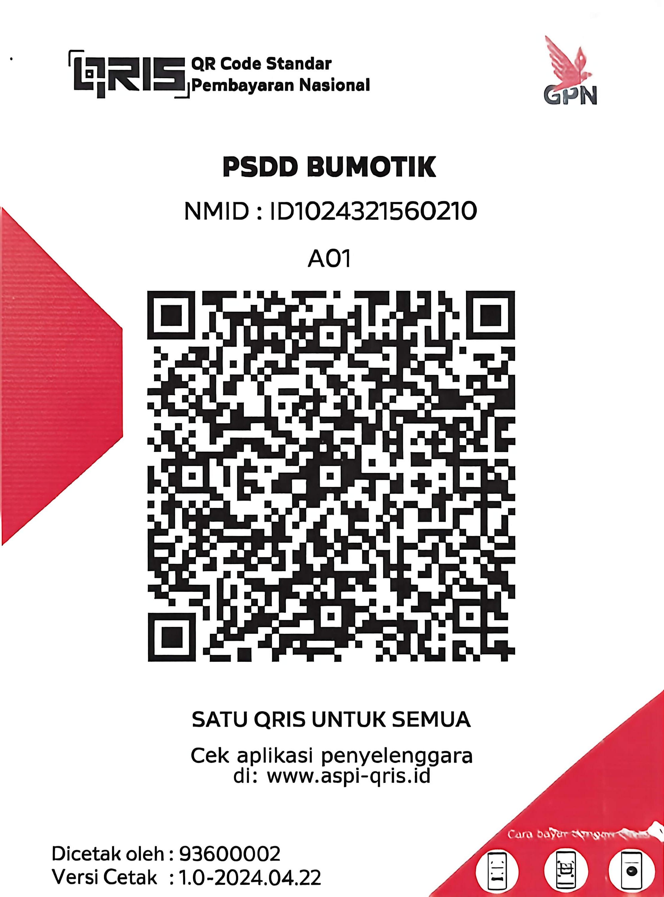 QRIS Persembahan Gereja GMIM